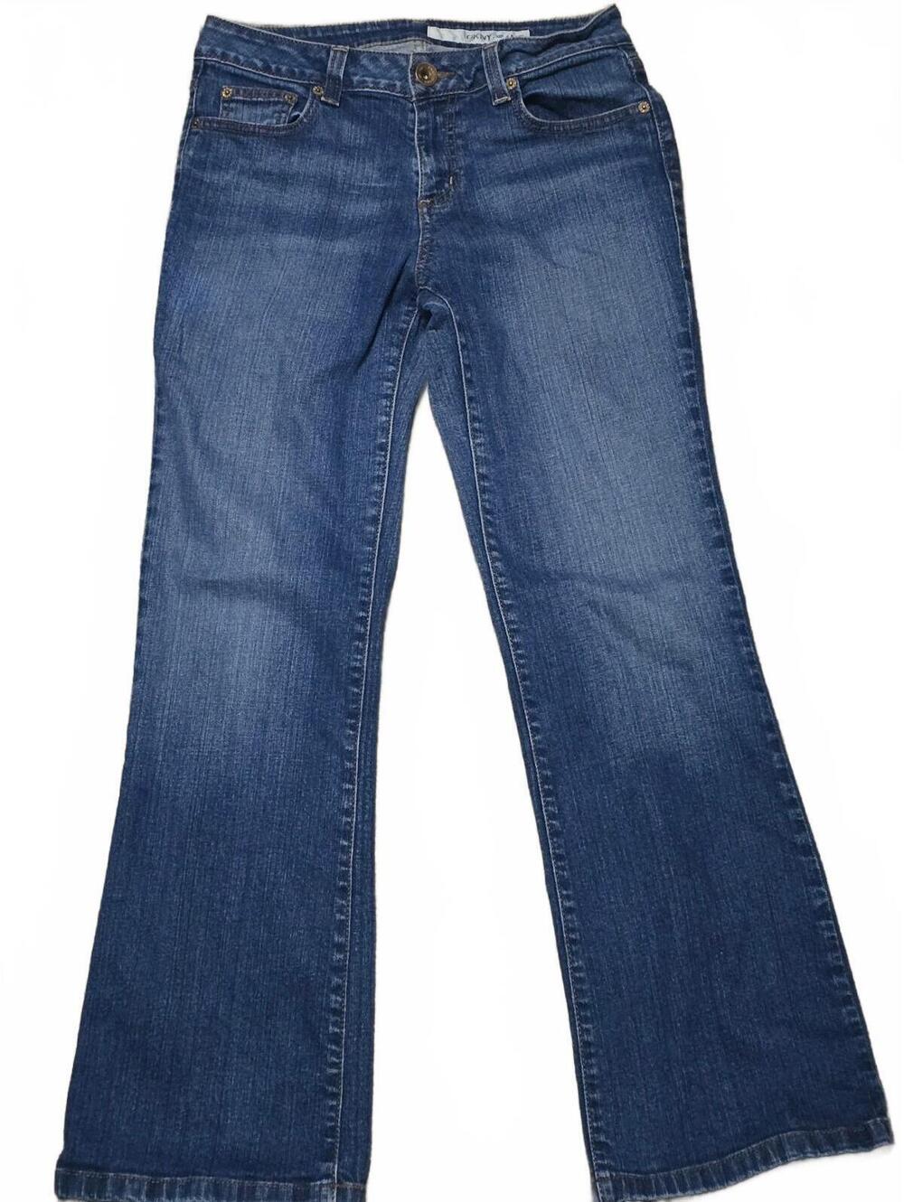 DKNY Jeans Women’s Size 8 Soho Jean Bootcut Flare Medium Wash Blue Denim